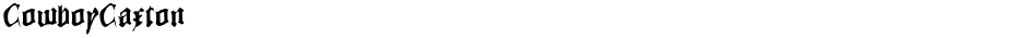 CowboyCaxtonDemo