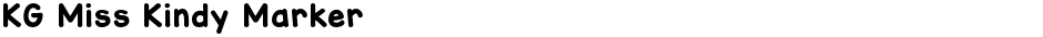 KG Miss Kindy MarkerDemo