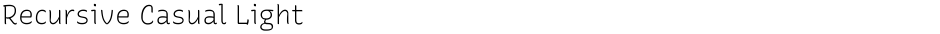 Recursive Casual LightDemo