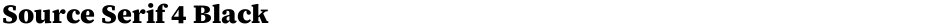 Source Serif 4 BlackDemo