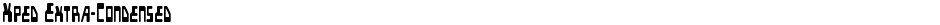 Xped Extra-CondensedDemo