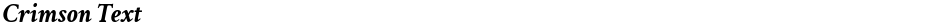 Crimson TextDemo