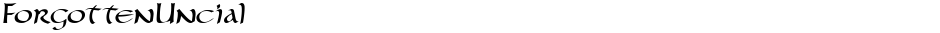 ForgottenUncialDemo