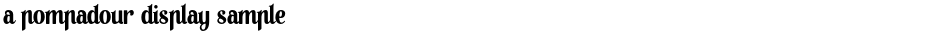 A Pompadour Display SampleDemo