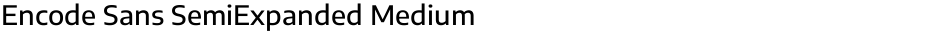 Encode Sans SemiExpanded MediumDemo