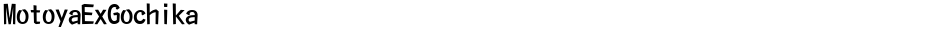 MotoyaExGochikaDemo