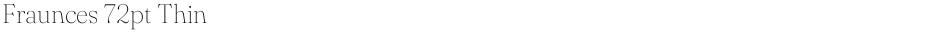 Fraunces 72pt ThinDemo
