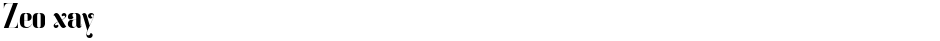 Zeo xayDemo