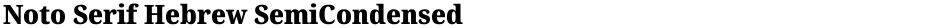 Noto Serif Hebrew SemiCondensed BlackDemo