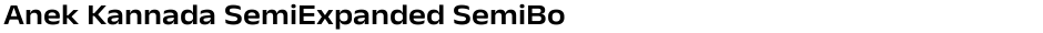 Anek Kannada SemiExpanded SemiBoldDemo