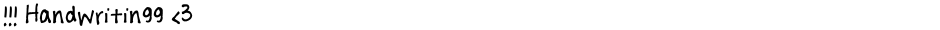 !!! Handwritingg <3Demo