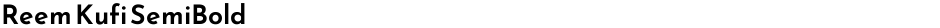 Reem Kufi SemiBoldDemo