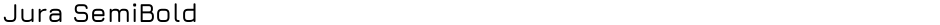 Jura SemiBoldDemo