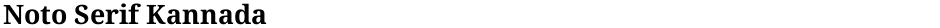 Noto Serif KannadaDemo