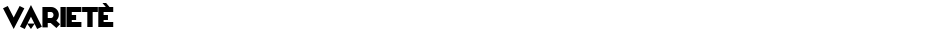 VarietÈDemo
