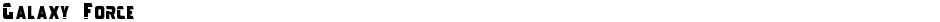 Galaxy ForceDemo