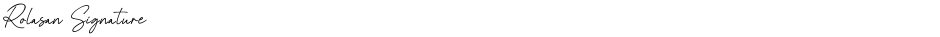 Rolasan SignatureDemo