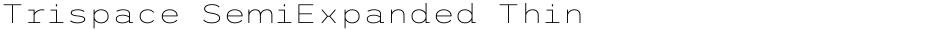 Trispace SemiExpanded ThinDemo