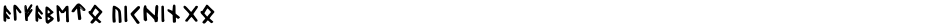 Alfabeto VichingoDemo