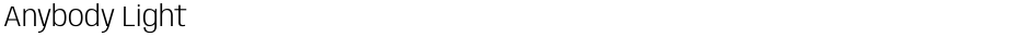 Anybody LightDemo