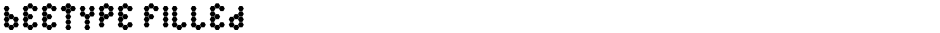 Beetype FilledDemo