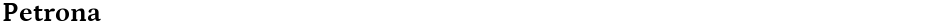 PetronaDemo
