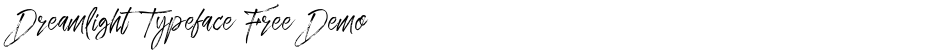 Dreamlight Typeface Free DemoDemo