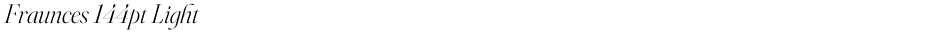 Fraunces 144pt LightDemo