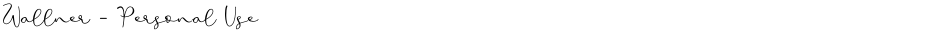Wallner - Personal UseDemo
