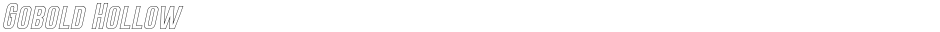 Gobold HollowDemo