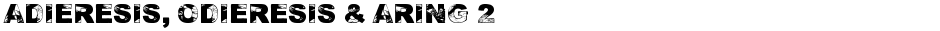 Adieresis, Odieresis & Aring 2Demo