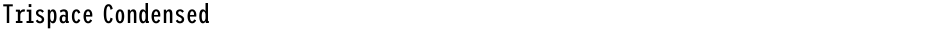 Trispace CondensedDemo