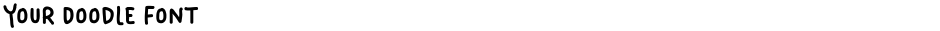 Your Doodle FontDemo