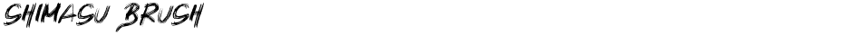 SHIMASU BRUSHDemo
