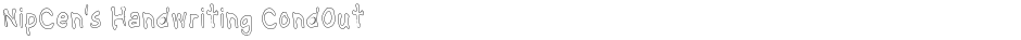 NipCen's Handwriting CondOutDemo