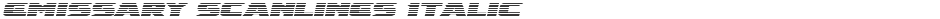 Emissary Scanlines ItalicDemo