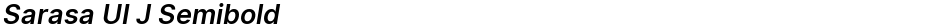 Sarasa UI J SemiboldDemo