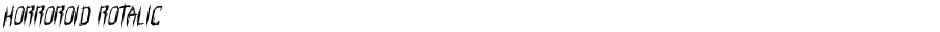 Horroroid RotalicDemo