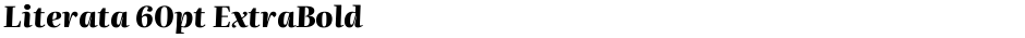 Literata 60pt ExtraBoldDemo