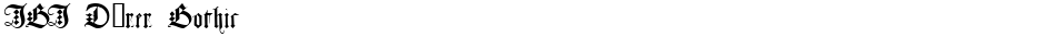 JGJ Dürer GothicDemo
