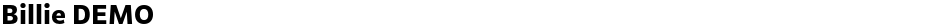 Billie DEMODemo