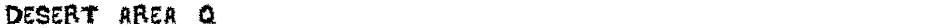 DESERT AREA-Q Demo