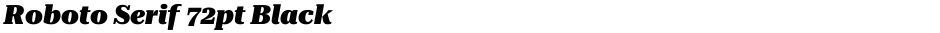 Roboto Serif 72pt BlackDemo