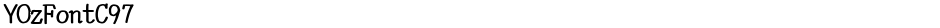 YOzFontC97Demo