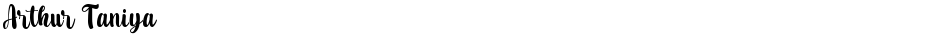 Arthur TaniyaDemo
