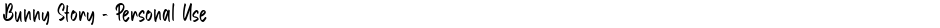 Bunny Story - Personal UseDemo