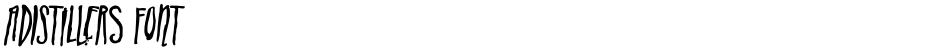 ADIstiLleRS FontDemo