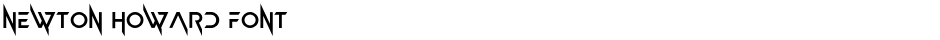 Newton Howard FontDemo