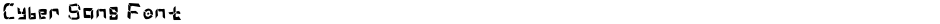 Cyber Sans FontDemo