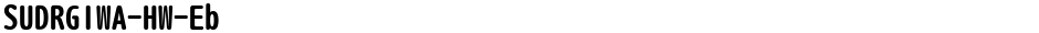 SUDRGIWA-HW-EbDemo